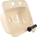 Jr Products MOLDED LAVATORY SINK, PARCHMENT 95361